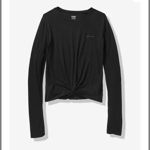New PINK girlfriend twist front long sleeve
